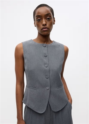Endore o-n vest 7092 Mid Grey Mel. Envii 